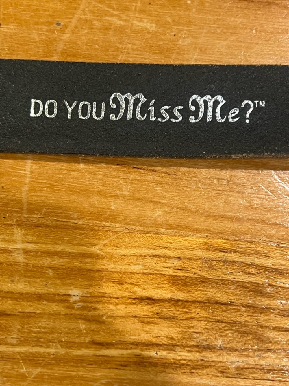 Miss Me Brownish/black Leather Belt - M - Picture 4 of 7